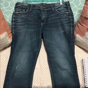 Silver “Elyse” Capris